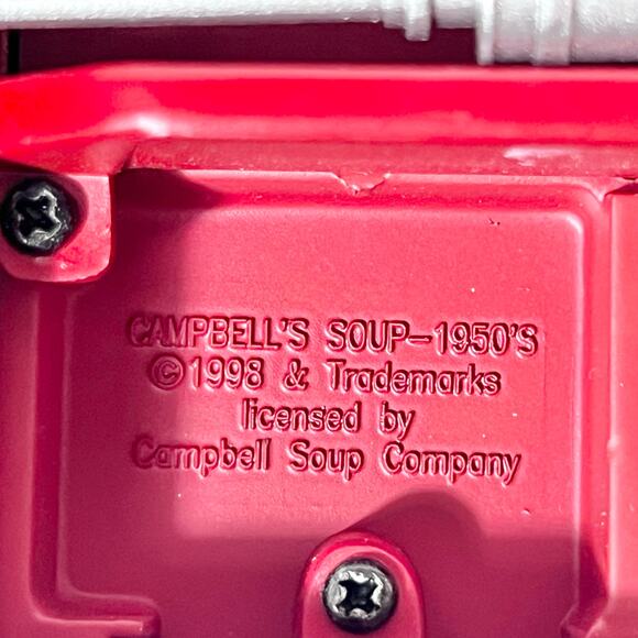 Danbury Mint 1950’s Campbell’s Soup Delivery Truck 1/24 Scale 1998 Red Diecast - Picture 16 of 16